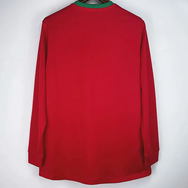 MAILLOT RÉTRO PORTUGAL DOMICILE 2012 VERSION MANCHES LONGUES