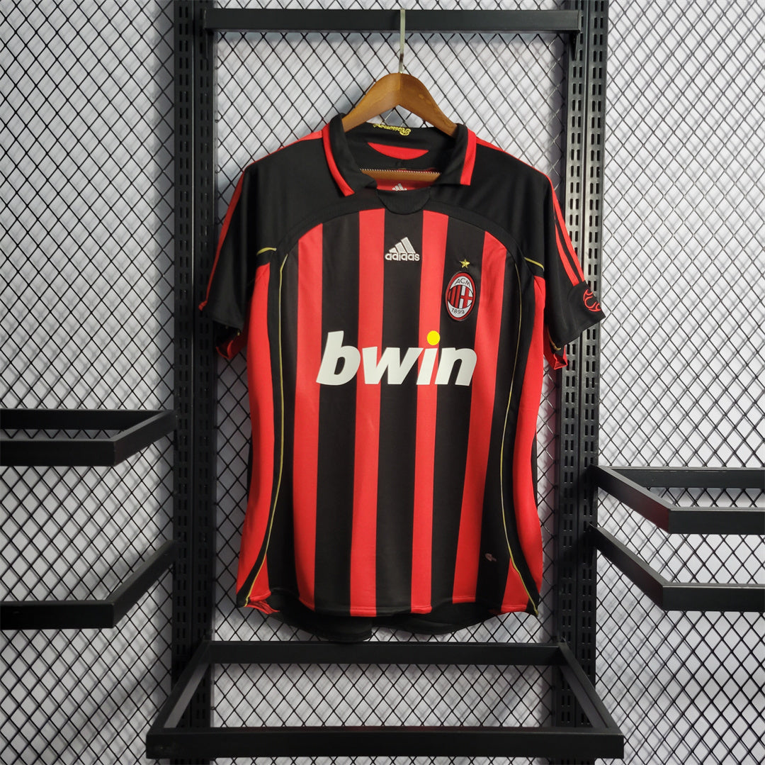 MAILLOT RÉTRO AC MILAN DOMICILE 2006/07