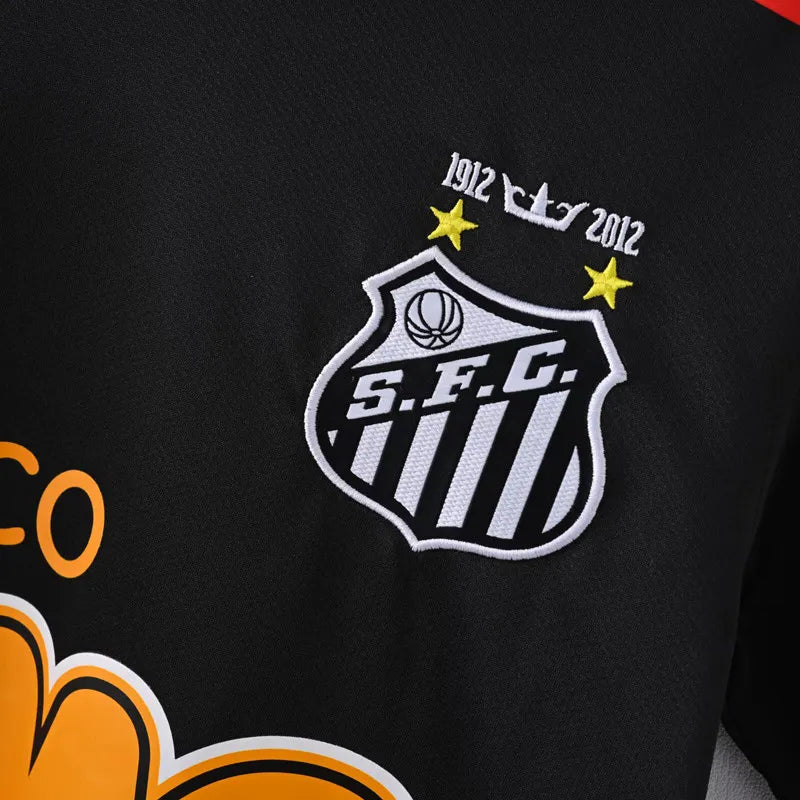MAILLOT RÉTRO SANTOS NOIR 2012/13