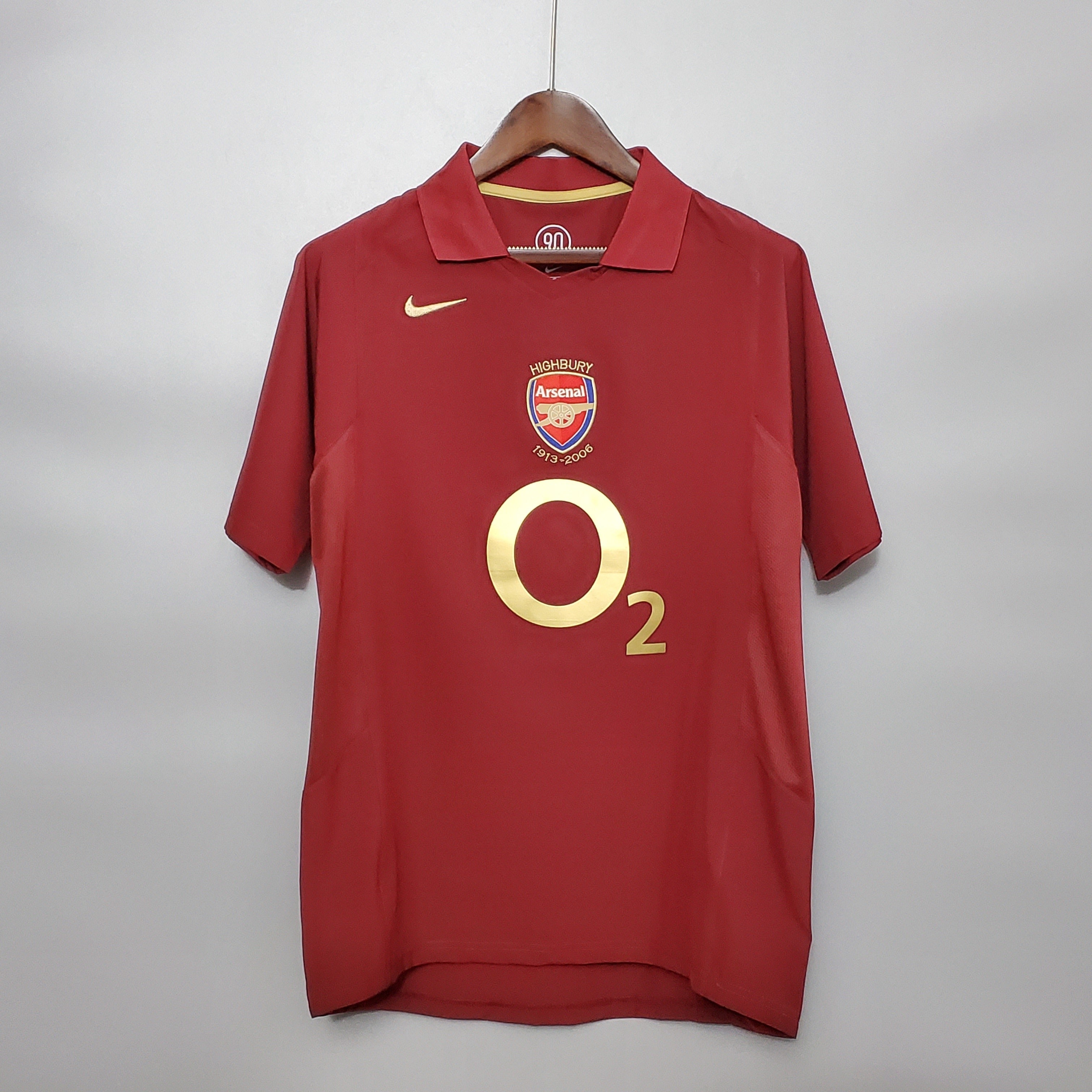 MAILLOT RÉTRO ARSENAL DOMICILE 2005/06