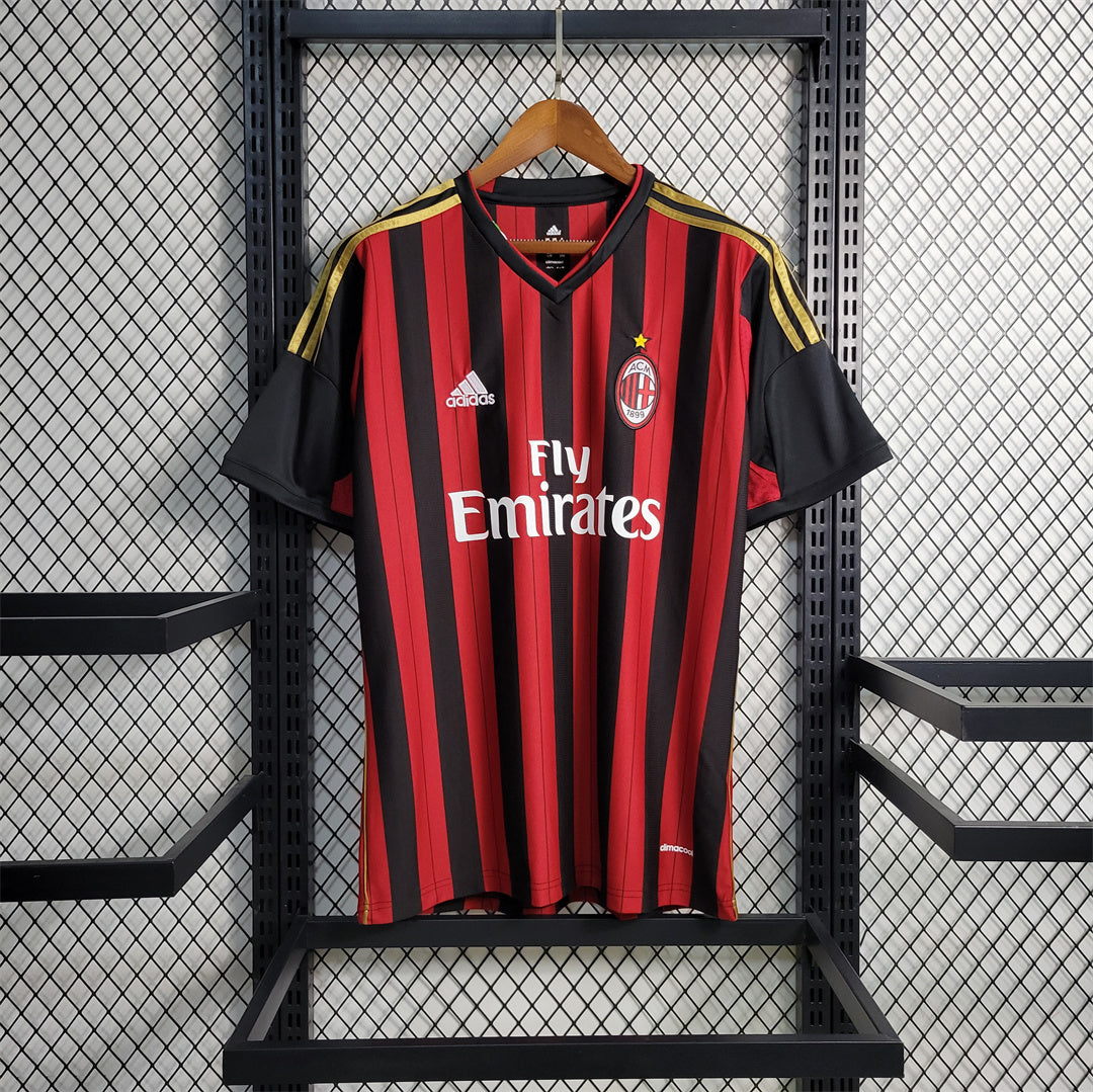MAILLOT RÉTRO AC MILAN DOMICILE 2013/14