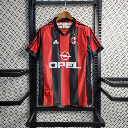 MAILLOT RÉTRO AC MILAN DOMICILE 1998/99