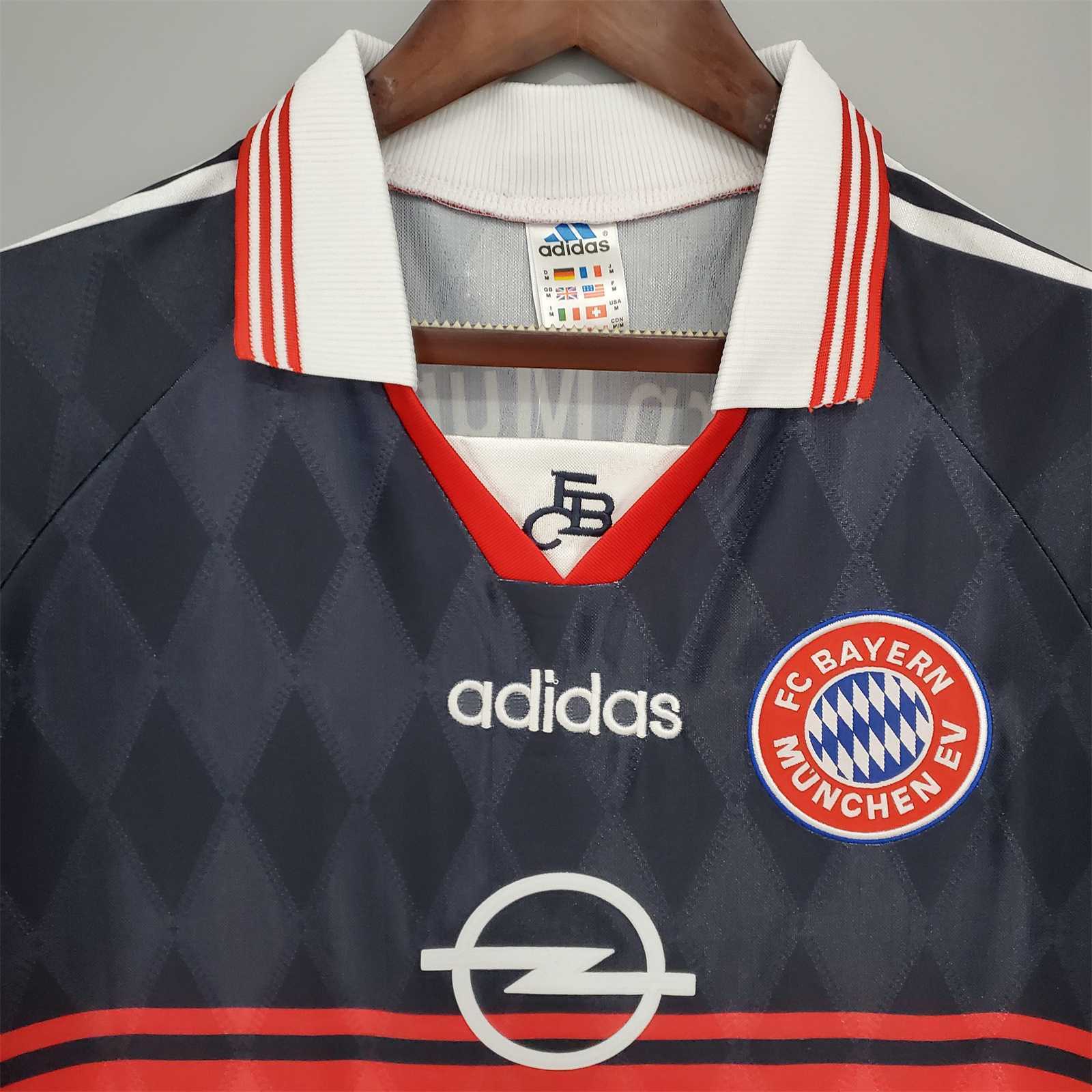 MAILLOT RÉTRO BAYERN MUNICH DOMICILE 1997/99