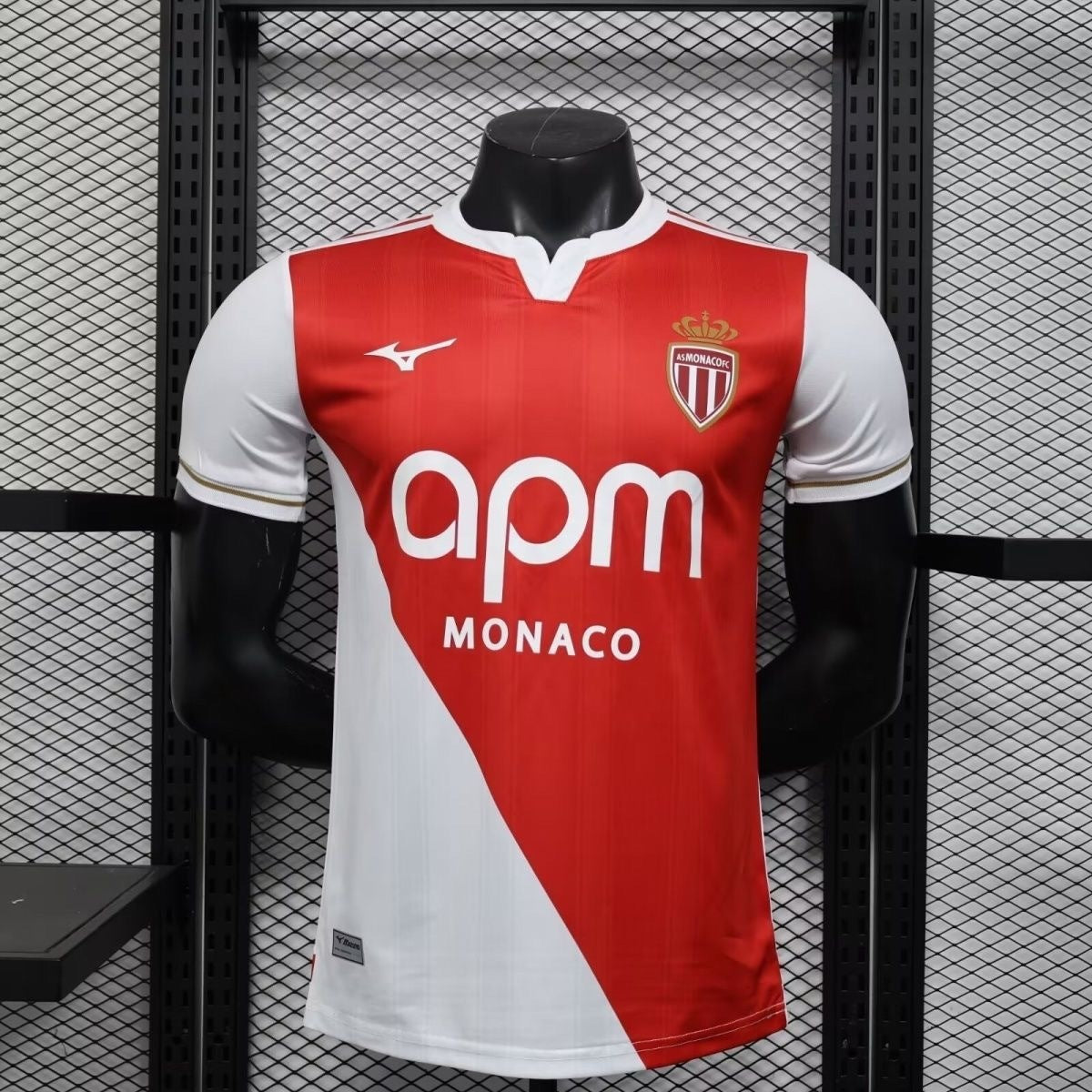 MAILLOT MONACO DOMICILE PLAYER 2025/2026