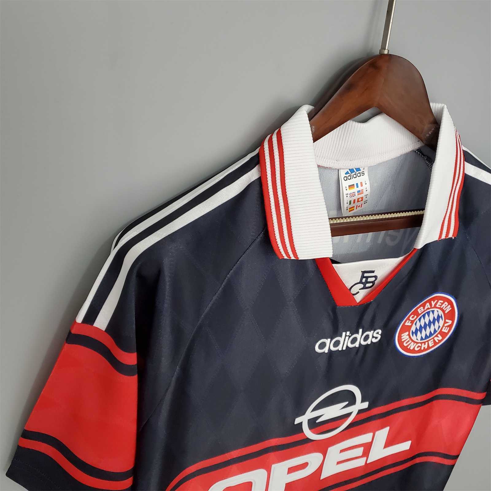 MAILLOT RÉTRO BAYERN MUNICH DOMICILE 1997/99