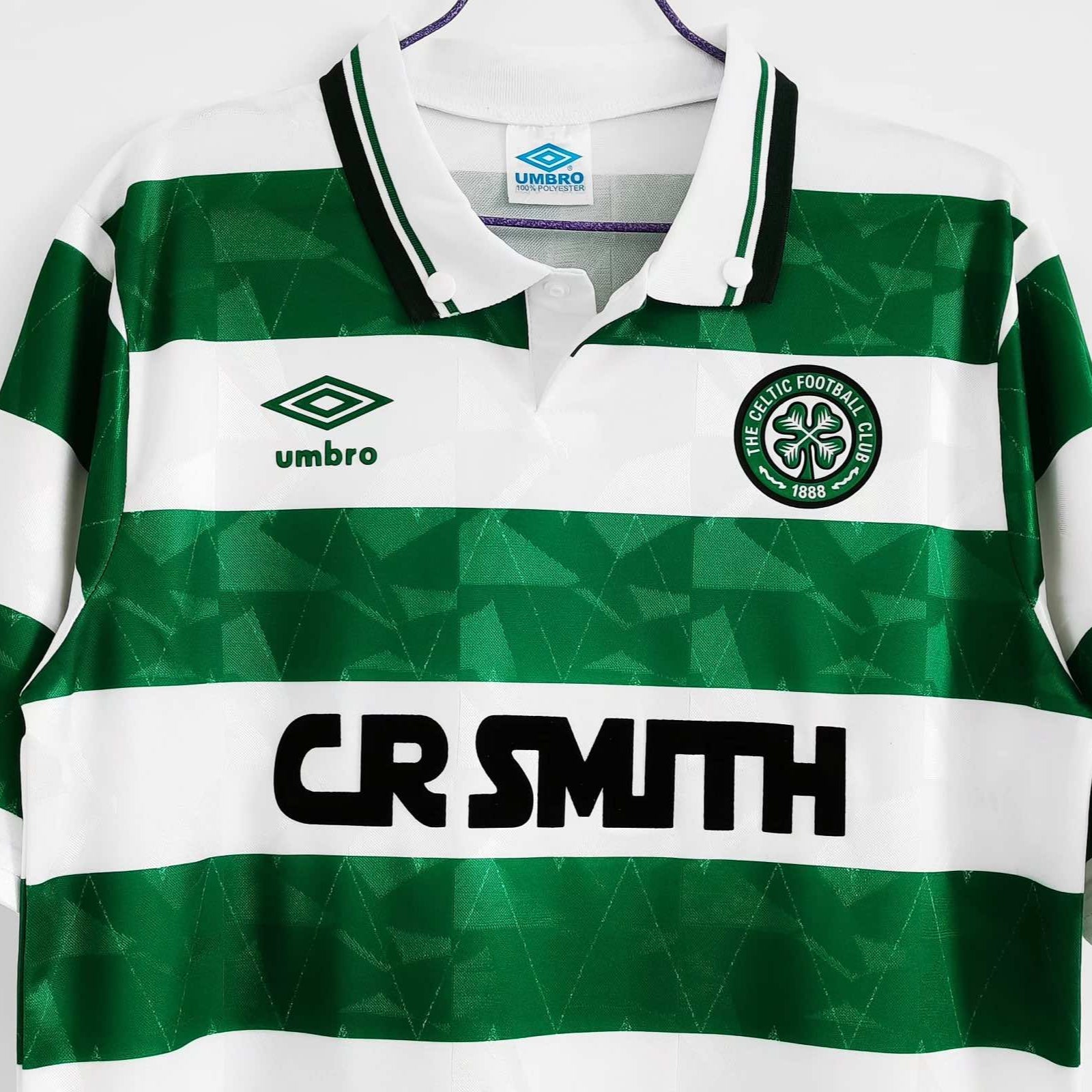 MAILLOT RÉTRO CELTIC DOMICILE 1988/91