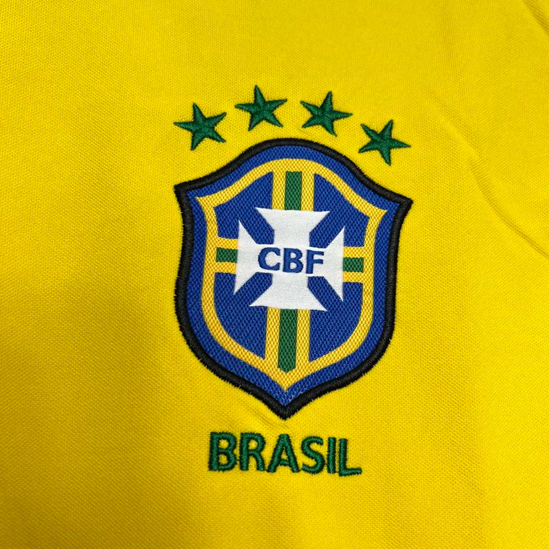 MAILLOT RÉTRO BRÉSIL DOMICILE 1998