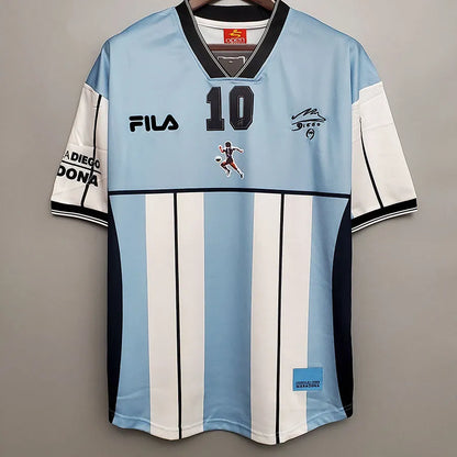 MAILLOT RÉTRO ARGENTINE EDITION MARADONA 2001