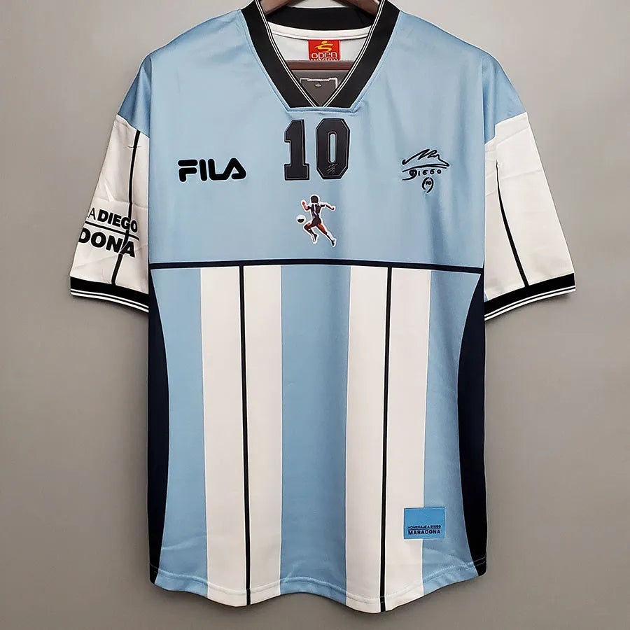 MAILLOT RÉTRO ARGENTINE EDITION MARADONA 2001