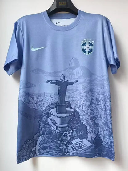 MAILLOT BRÉSIL ENTRAINEMENT BLEU FAN 2025/2026