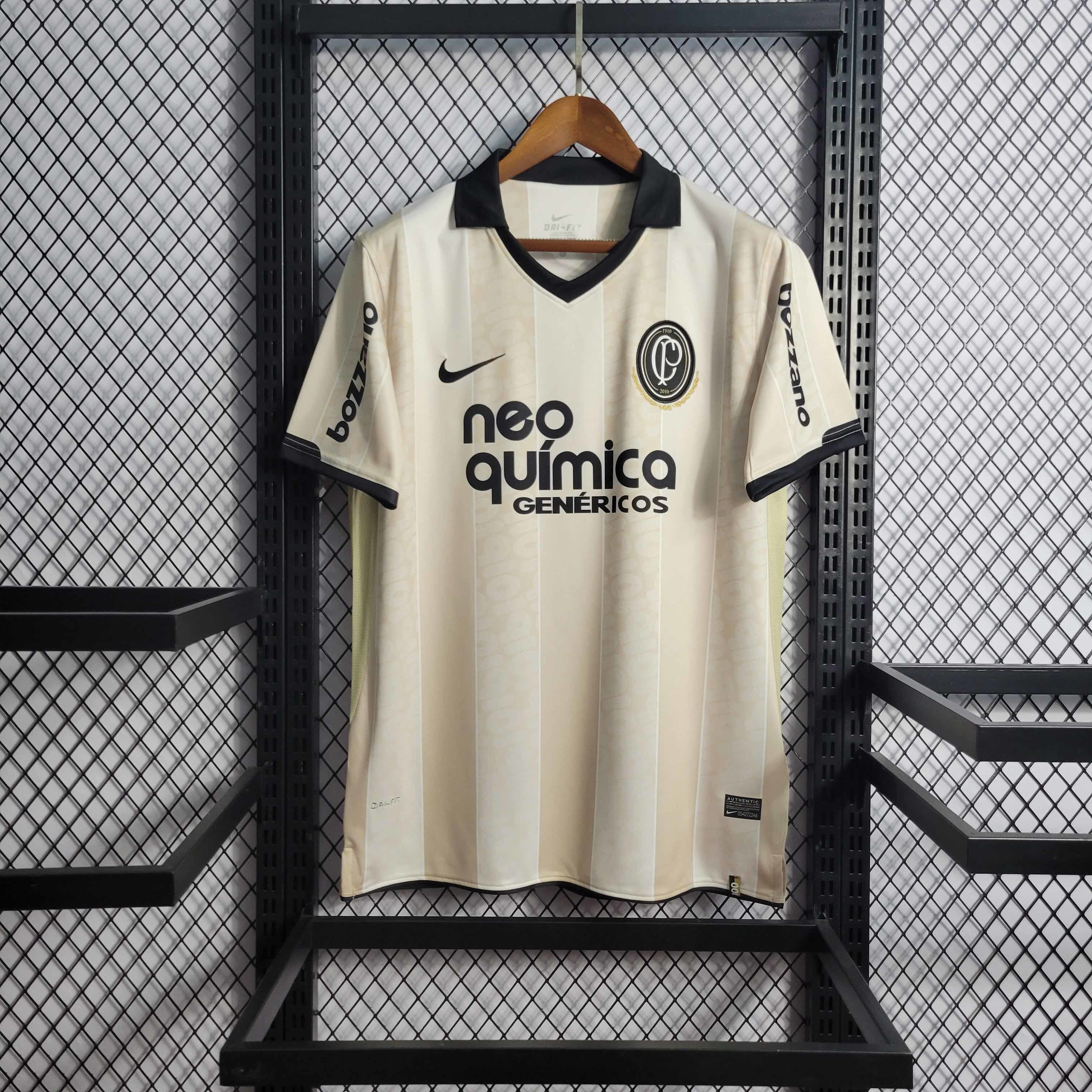 MAILLOT RÉTRO CORINTHIANS ÉDITION COMMÉMORATIVE FAN 2010
