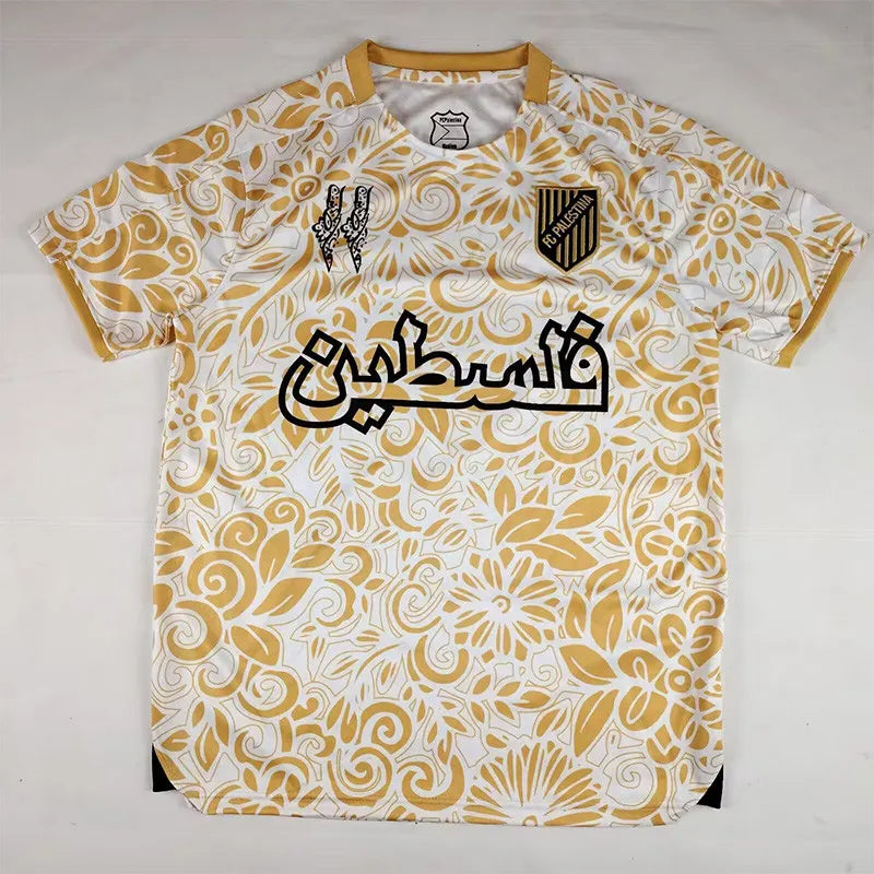 MAILLOT PALESTINE JAUNE ENTRAINEMENT 2025/2026