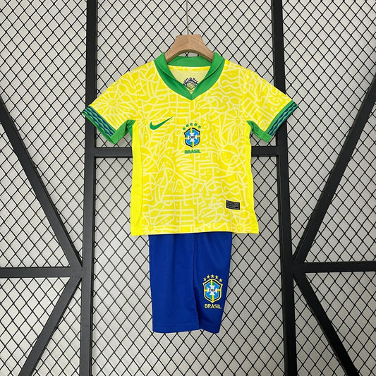 MAILLOT ENFANT BRÉSIL DOMICILE 2024/2025
