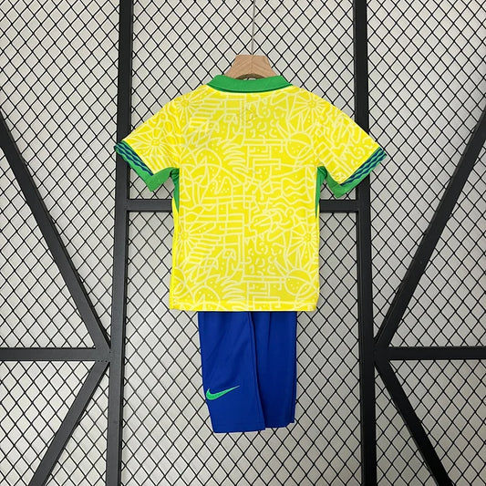 MAILLOT ENFANT BRÉSIL DOMICILE 2024/2025