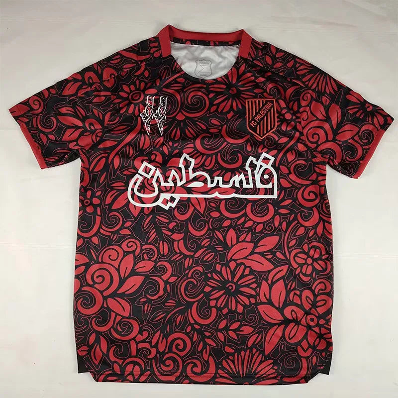 MAILLOT PALESTINE ROUGE ENTRAINEMENT 2025/2026