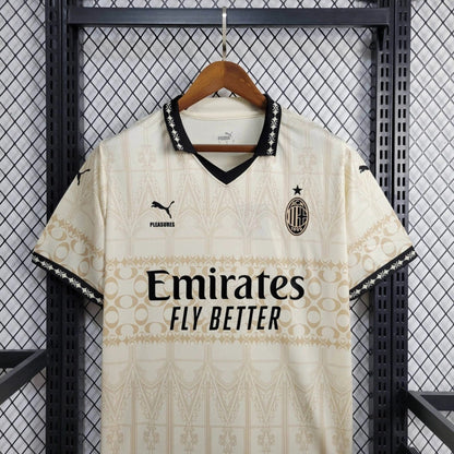 MAILLOT AC MILAN EDITION PLEASURES FOURTH BLANC FAN 2023/2024