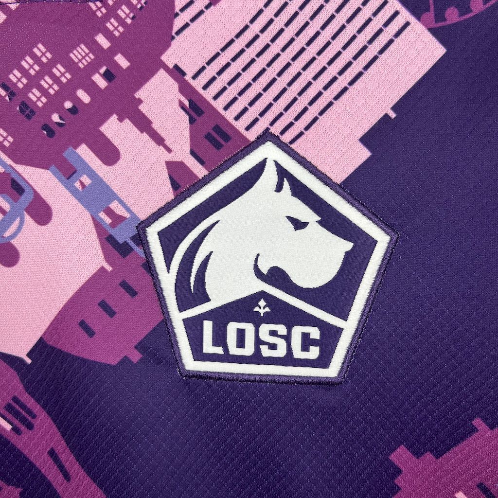 MAILLOT LILLE VIOLET FAN 2025/2026