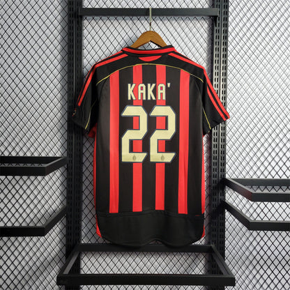 MAILLOT RÉTRO AC MILAN DOMICILE 2006/07