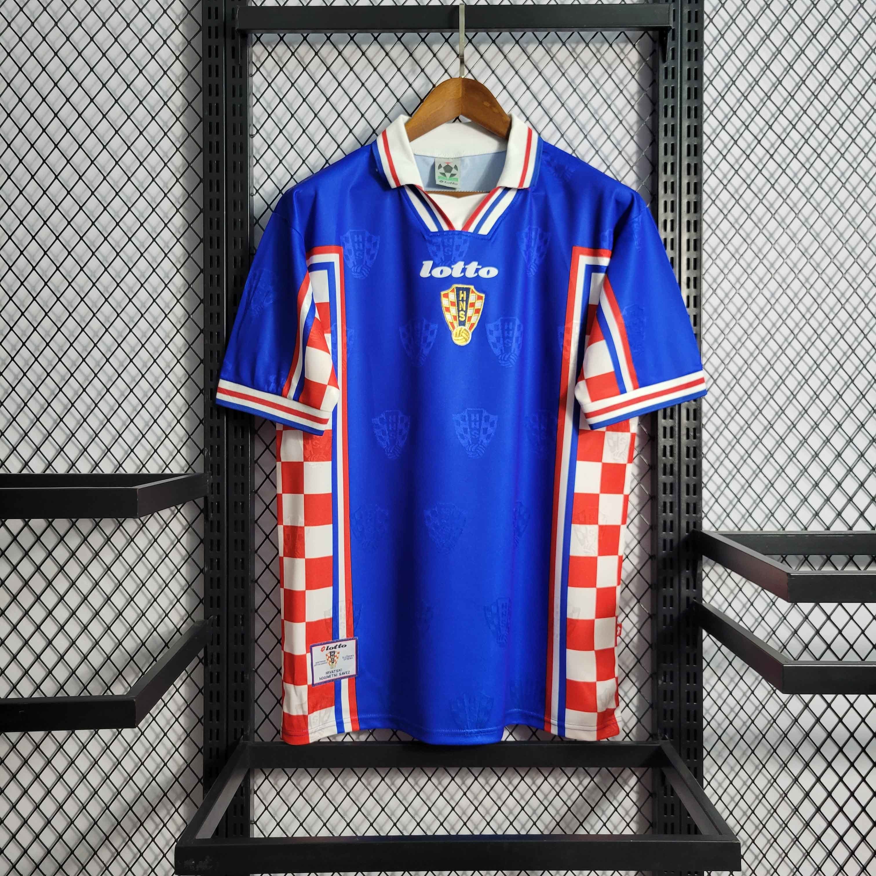 MAILLOT RÉTRO CROATIE EXTÉRIEUR 1998