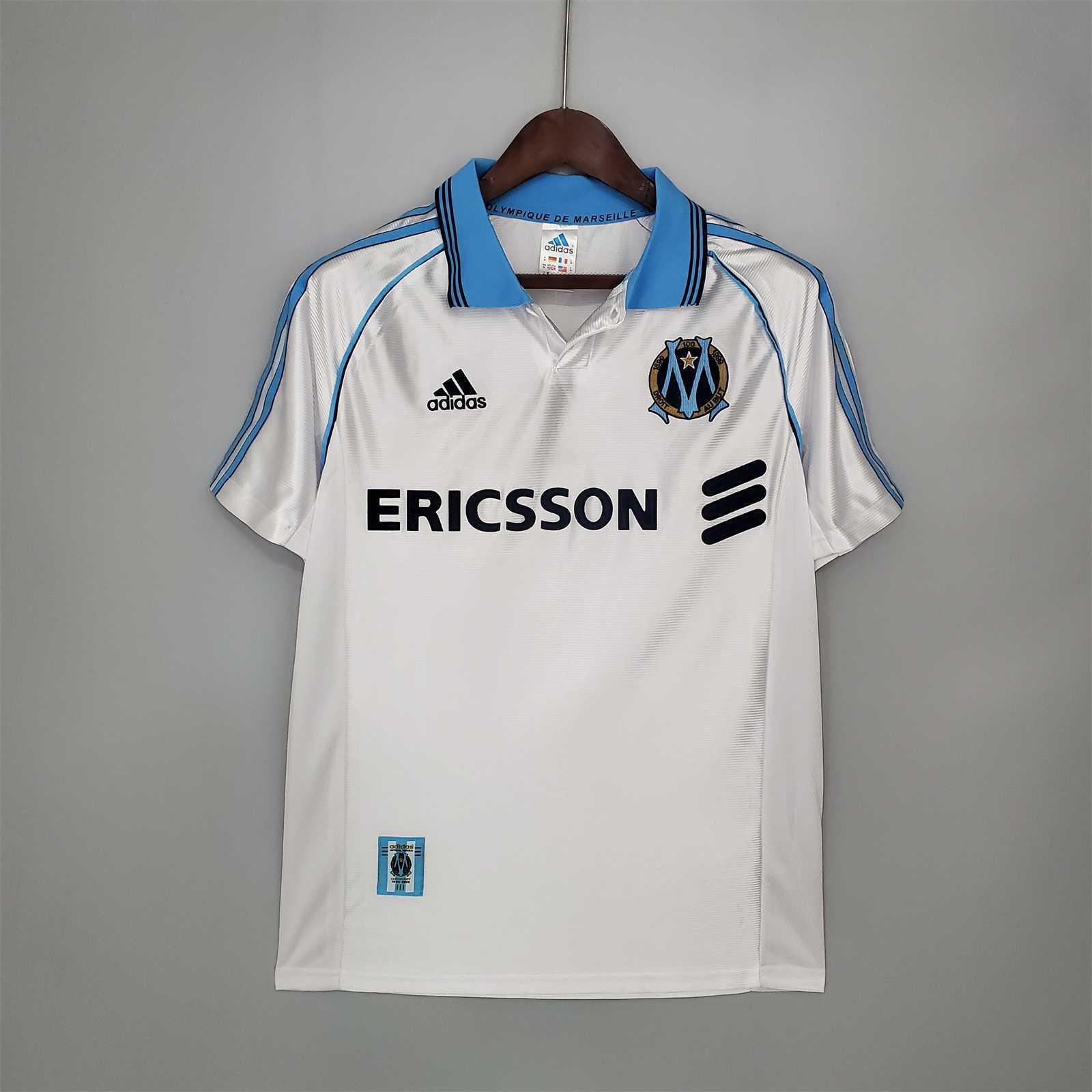 MAILLOT RÉTRO MARSEILLE DOMICILE 1998/99