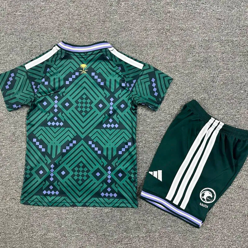 MAILLOT ENFANT ARABIE SAOUDITE DOMICILE COUPE DU MONDE 2026