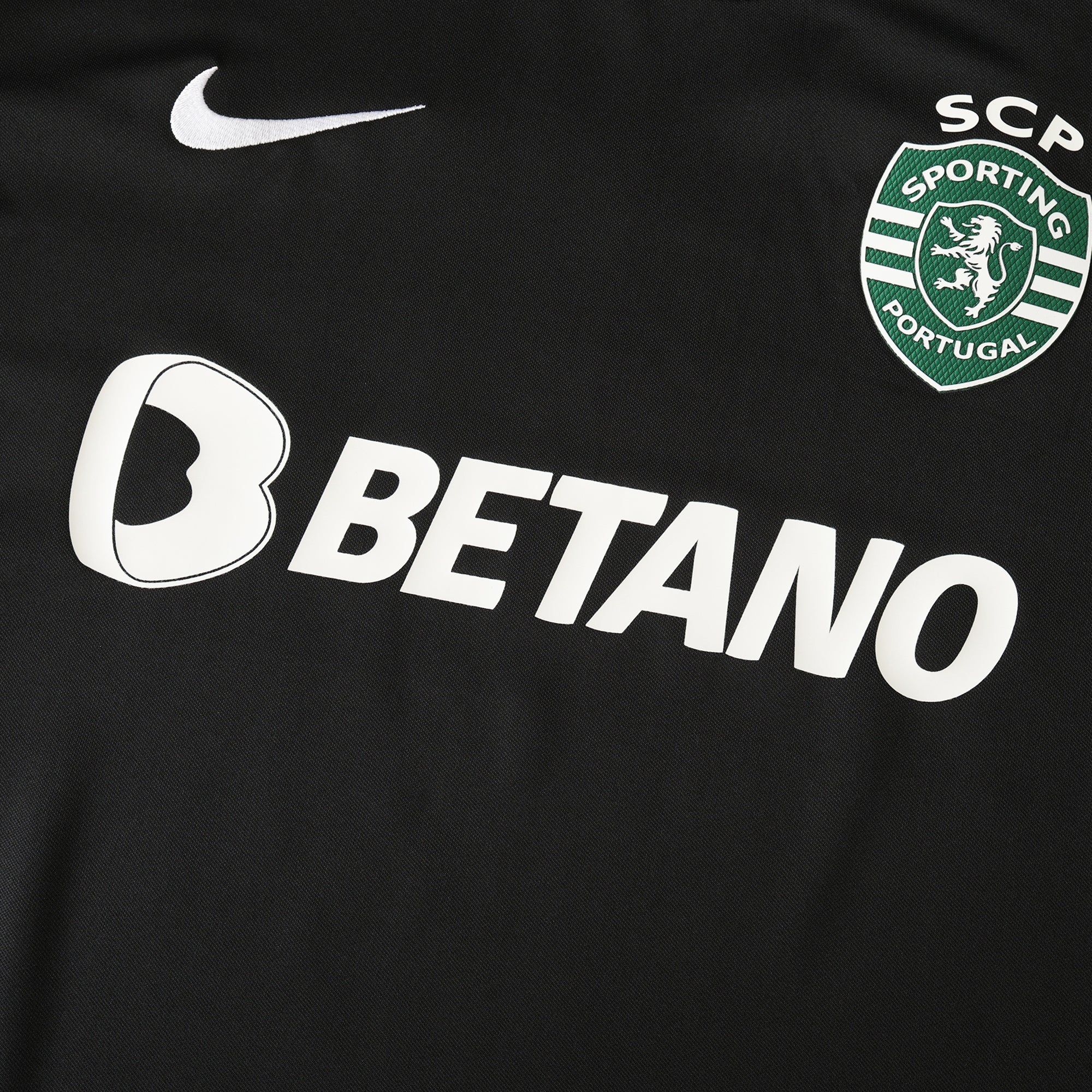 MAILLOT SPORTING NOIR FAN 2024/2025