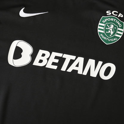 MAILLOT SPORTING NOIR FAN 2024/2025