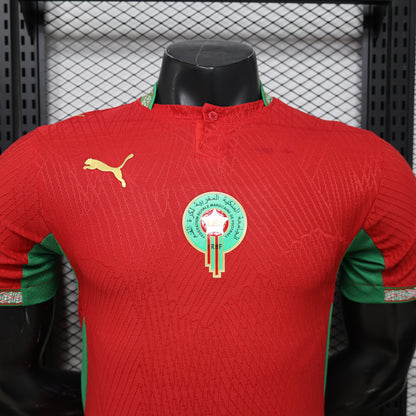 MAILLOT MAROC DOMICILE PLAYER COUPE DU MONDE 2026
