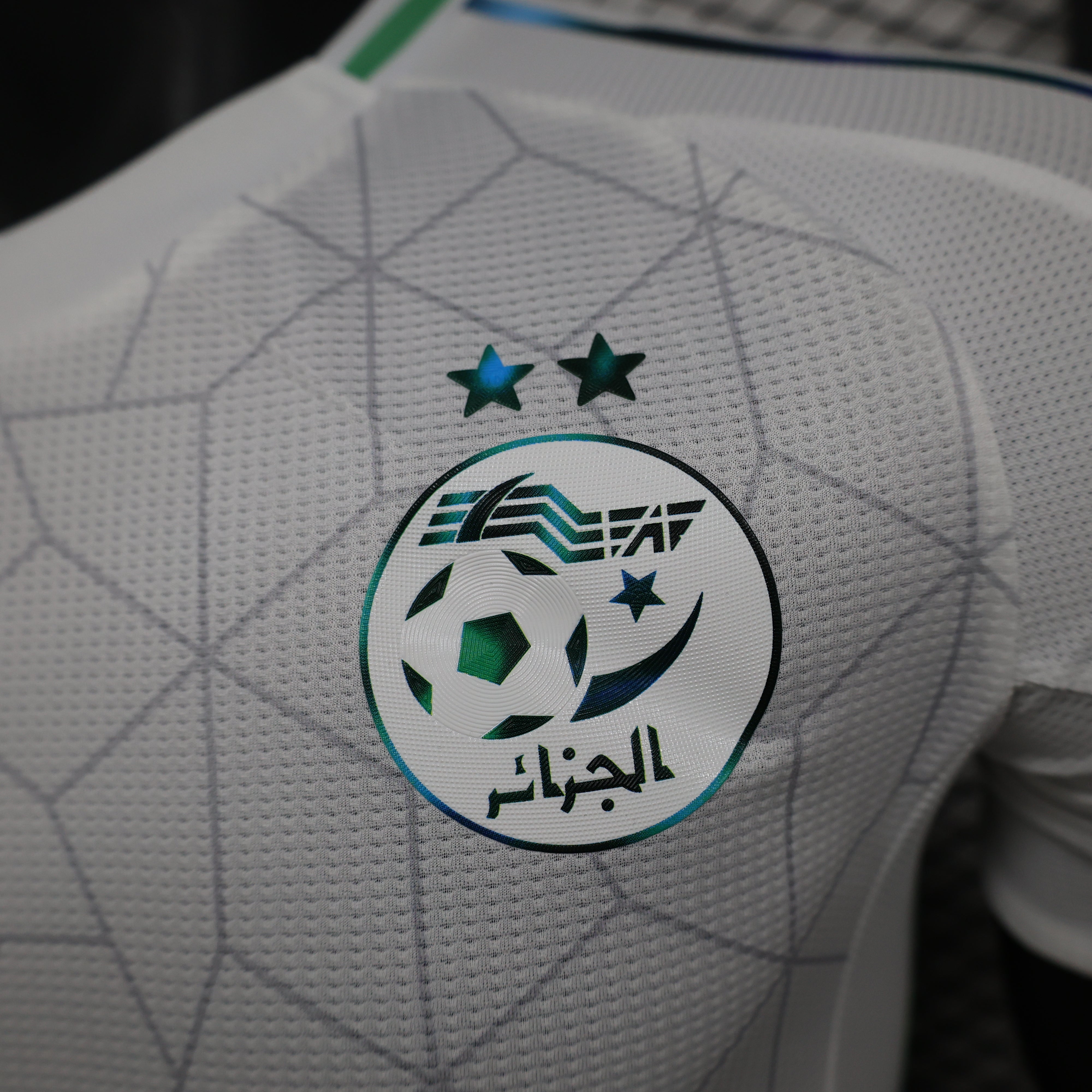 MAILLOT ALGÉRIE ÉDITION SPÉCIAL BLANC PLAYER 2024/2025