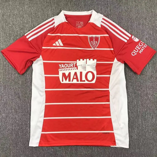 MAILLOT STADE BRESTOIS DOMICILE VERSION FAN 2024/2025