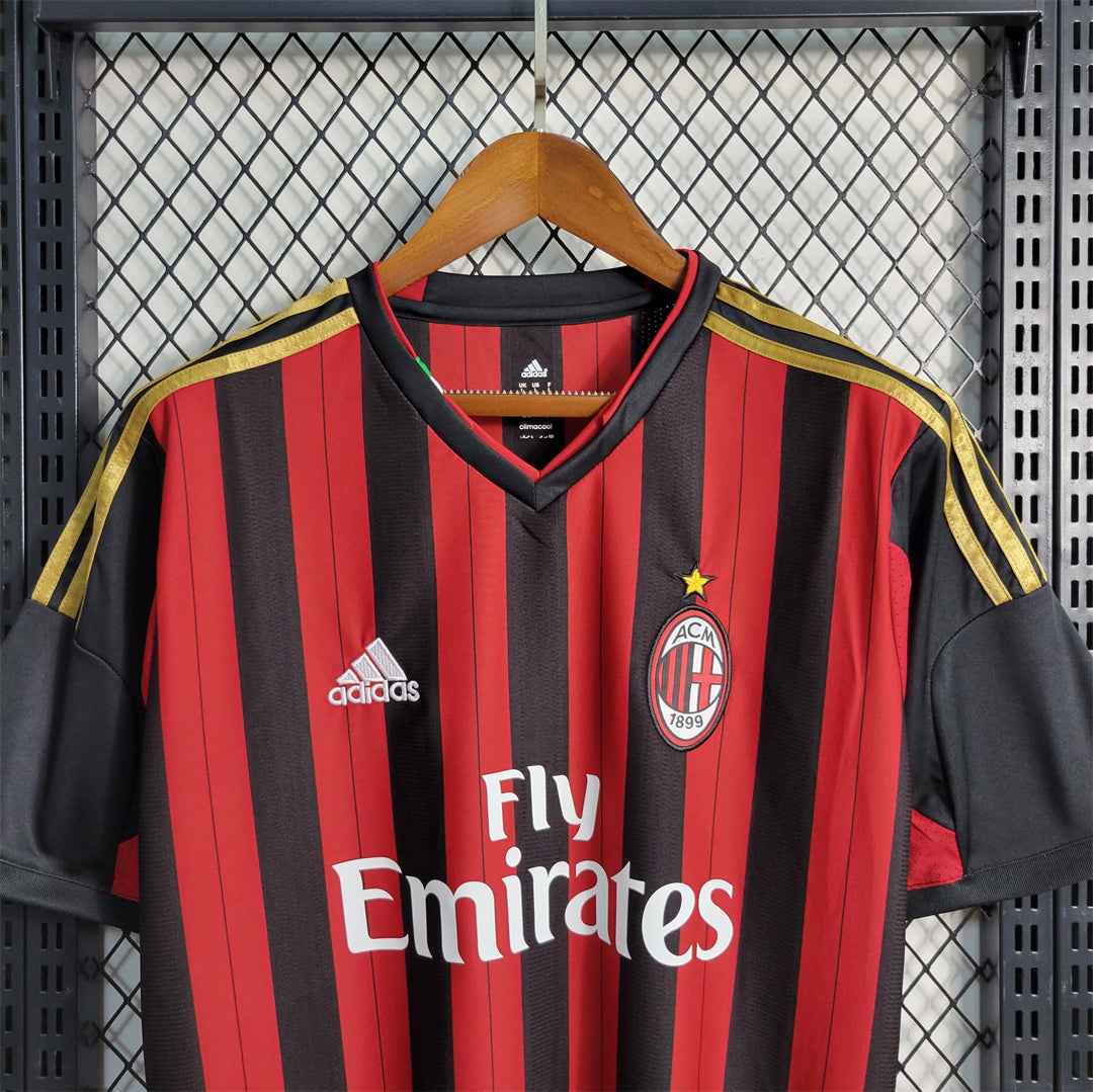 MAILLOT RÉTRO AC MILAN DOMICILE 2013/14
