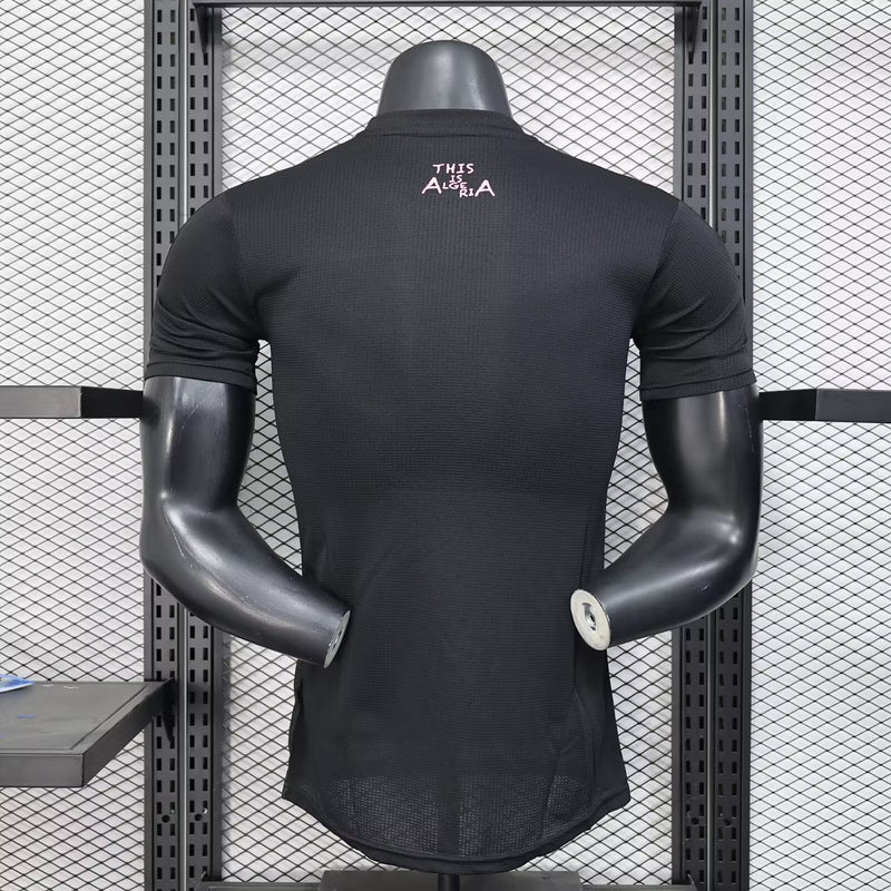MAILLOT ALGÉRIE NOIR ENTRAINEMENT PLAYER 2025/2026