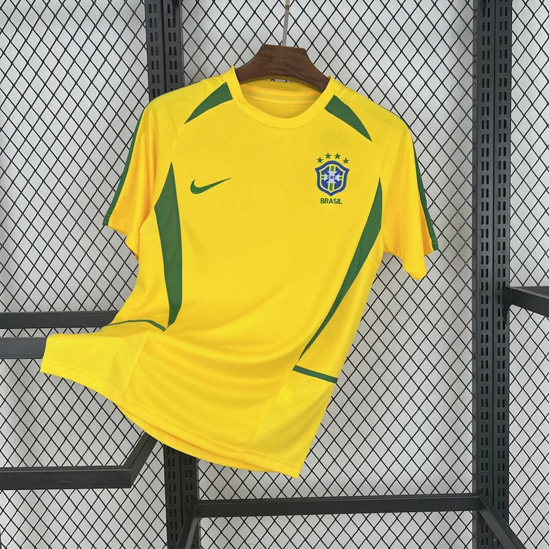 MAILLOT RÉTRO BRÉSIL DOMICILE 2002