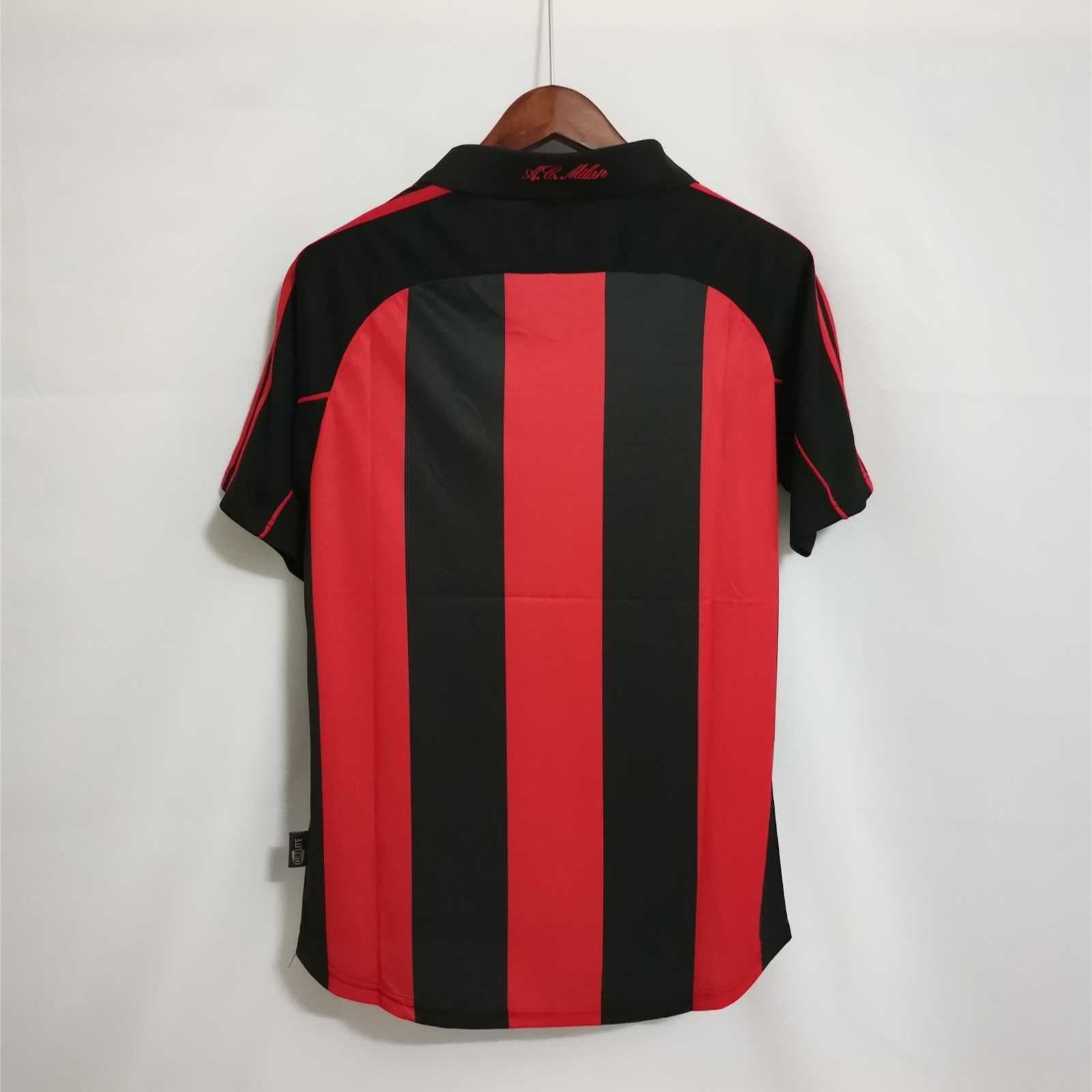 MAILLOT RÉTRO AC MILAN DOMICILE 2000/01