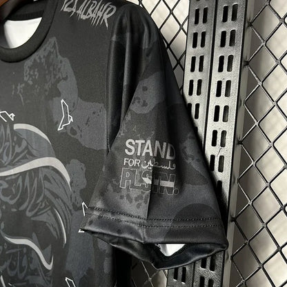 MAILLOT PALESTINE NOIR ÉDITION SPÉCIALE FAN 2024/2025