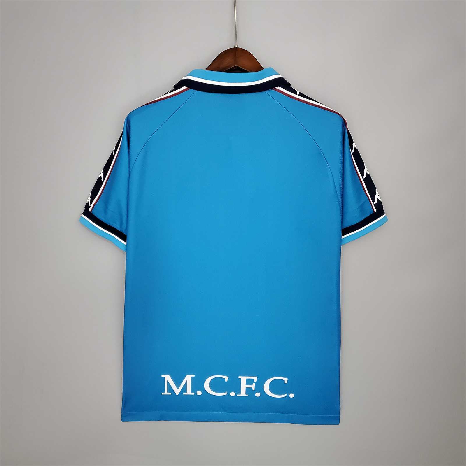 MAILLOT RÉTRO MANCHESTER CITY DOMICILE 1997/99