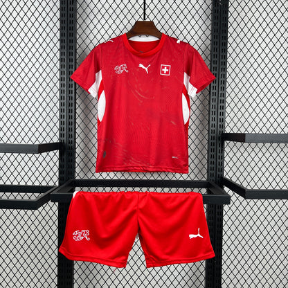 MAILLOT ENFANT SUISSE DOMICILE COUPE DU MONDE 2026