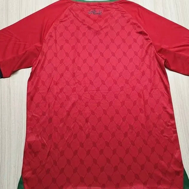 MAILLOT PALESTINE ROUGE EXTERIEUR VERSION FAN 2024/2025