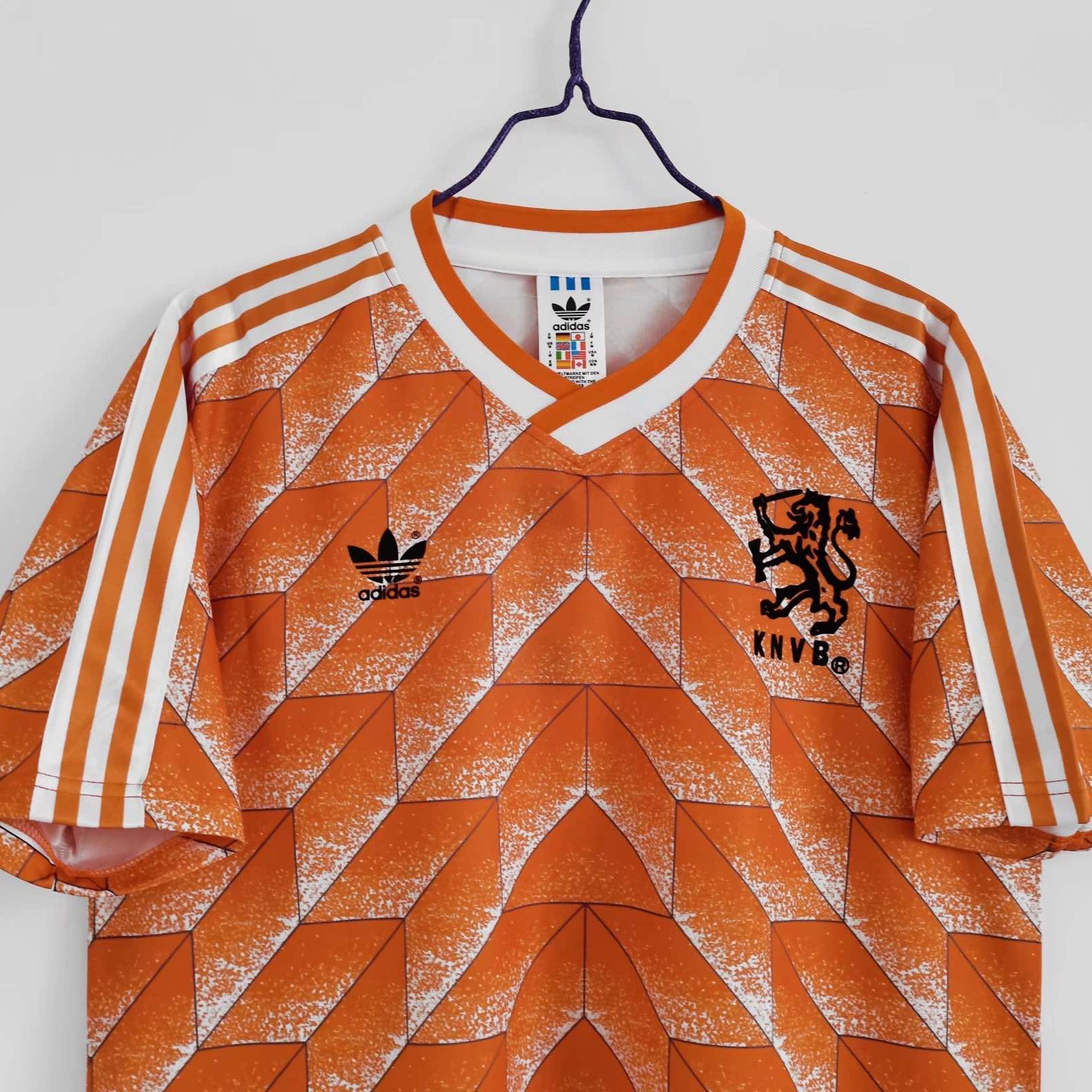 MAILLOT RÉTRO PAYS-BAS DOMICILE 1988
