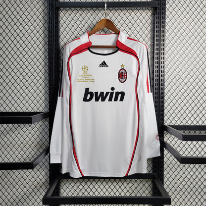MAILLOT RÉTRO AC MILAN EXTERIEUR 2006/07 MANCHES LONGUES