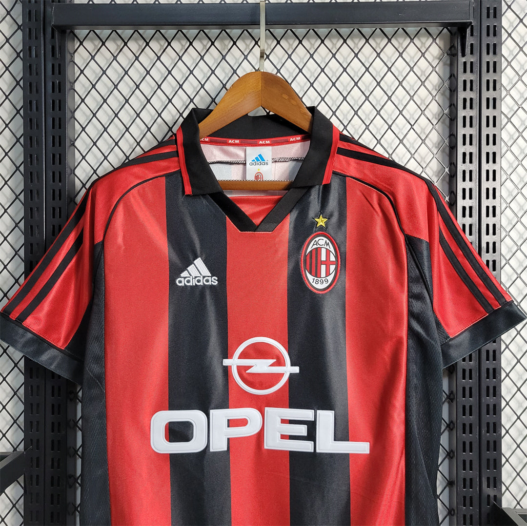MAILLOT RÉTRO AC MILAN DOMICILE 1998/99