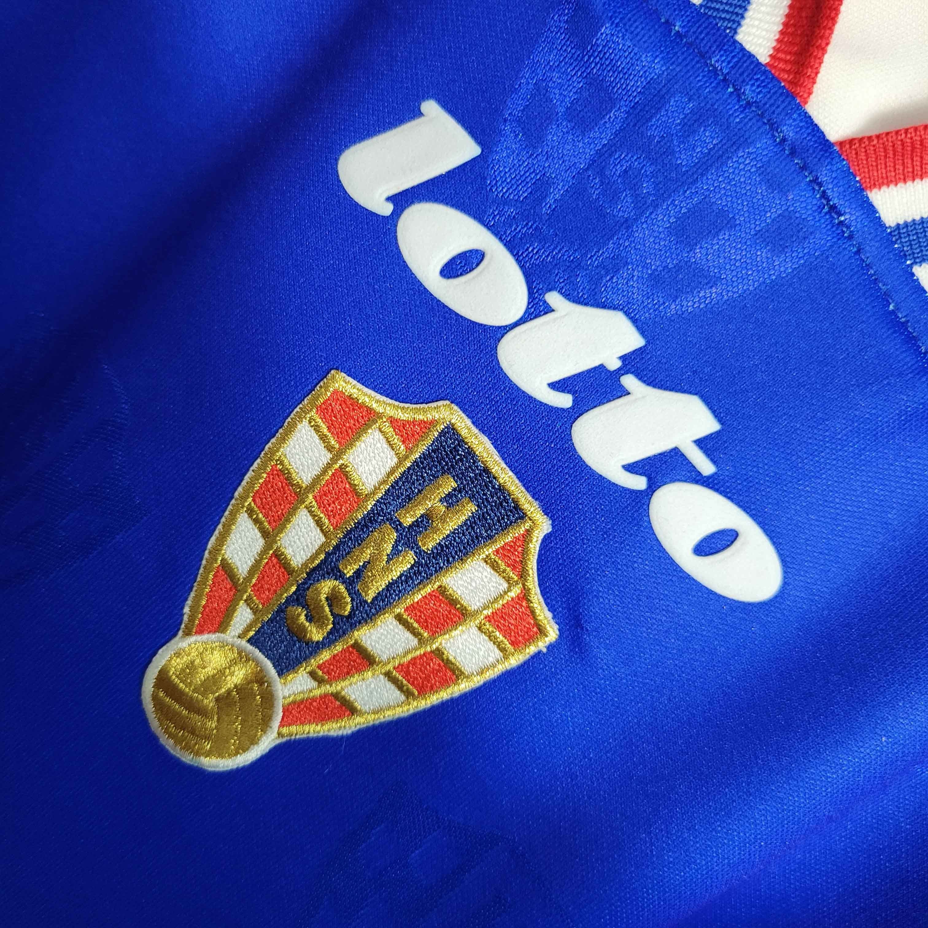 MAILLOT RÉTRO CROATIE EXTÉRIEUR 1998