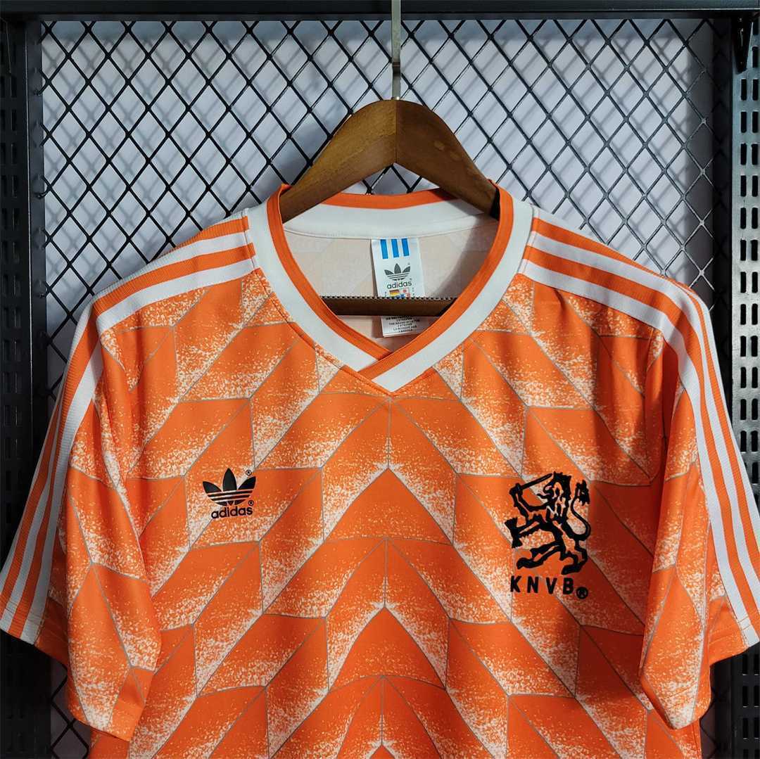 MAILLOT RÉTRO PAYS-BAS DOMICILE 1988