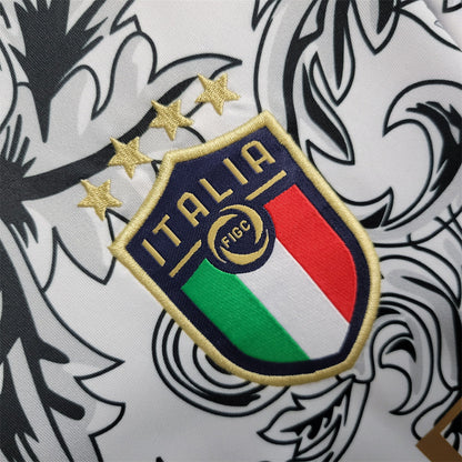MAILLOT ITALIE CONCEPT EDITION VERSACE BLANC FAN 2023/2024