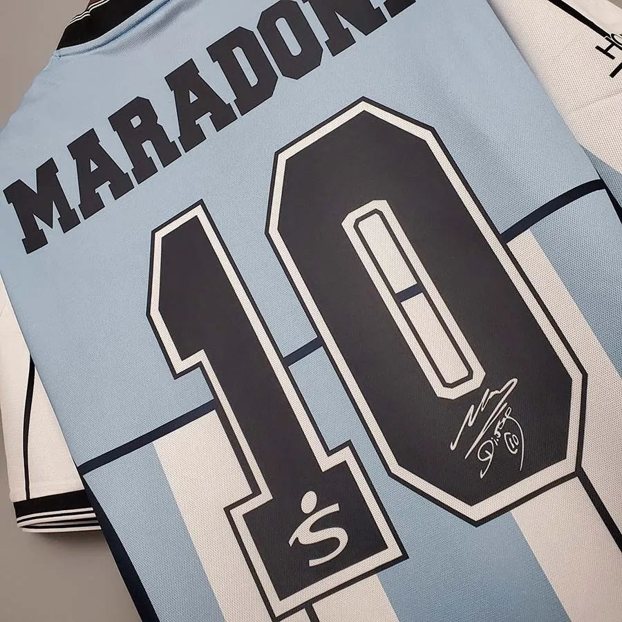 MAILLOT RÉTRO ARGENTINE EDITION MARADONA 2001