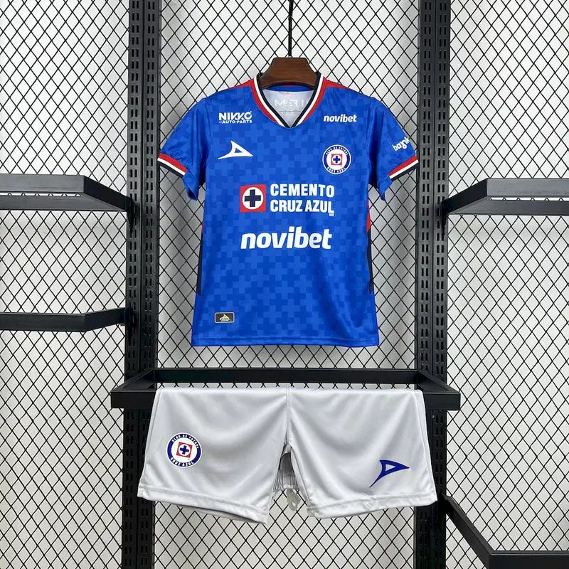 MAILLOT ENFANT CRUZ AZUL DOMICILE 2025/2026