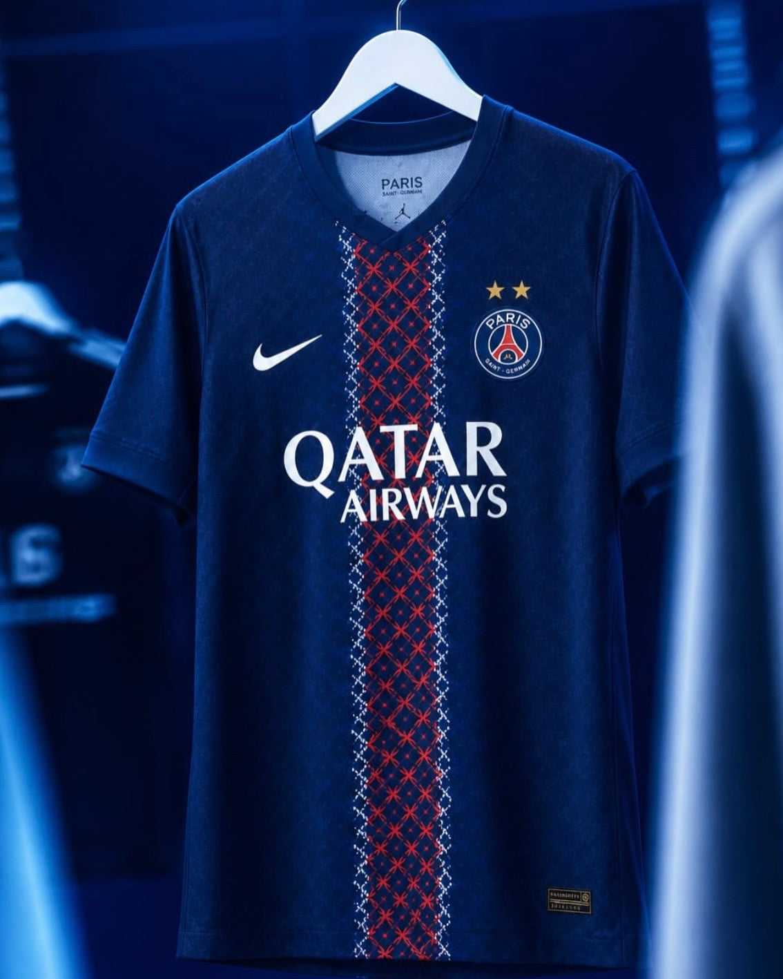 MAILLOT PSG DOMICILE FAN 2 ÉTOILES