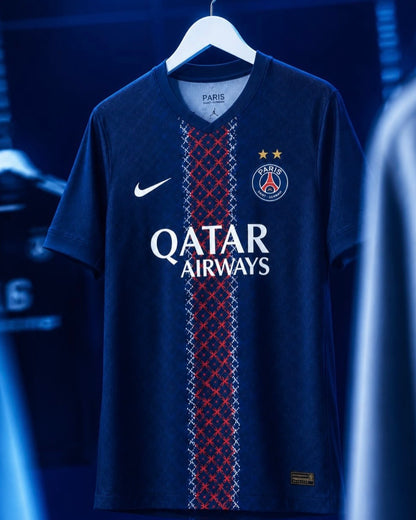 MAILLOT PSG DOMICILE FAN 2 ÉTOILES