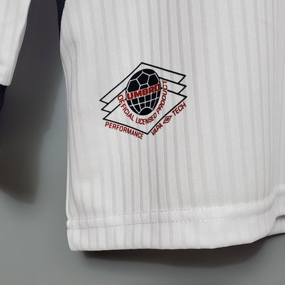 MAILLOT RÉTRO ANGLETERRE DOMICILE 1998 VERSION MANCHES LONGUES