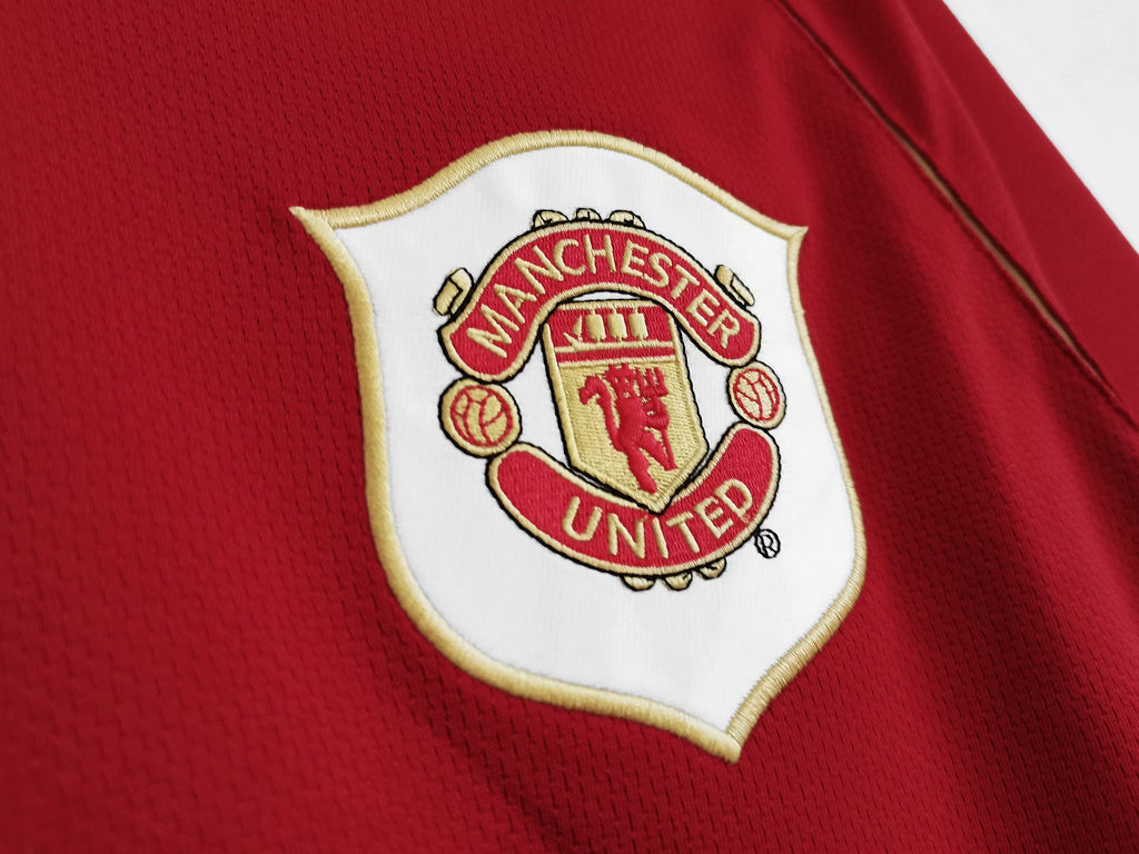 MAILLOT RÉTRO MANCHESTER UNITED DOMICILE 2006/07 MANCHES LONGUES